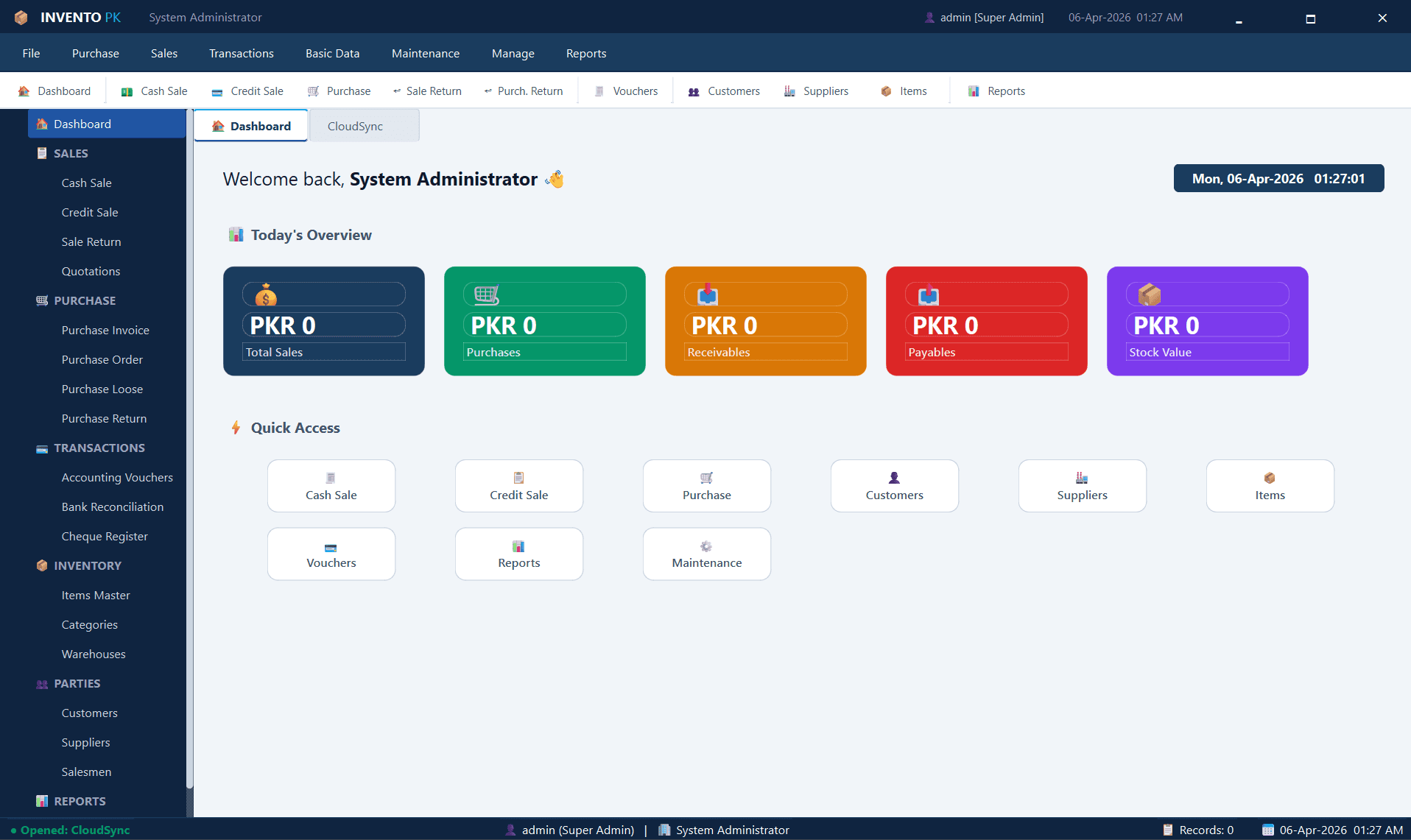 INVENTO PK — Desktop App