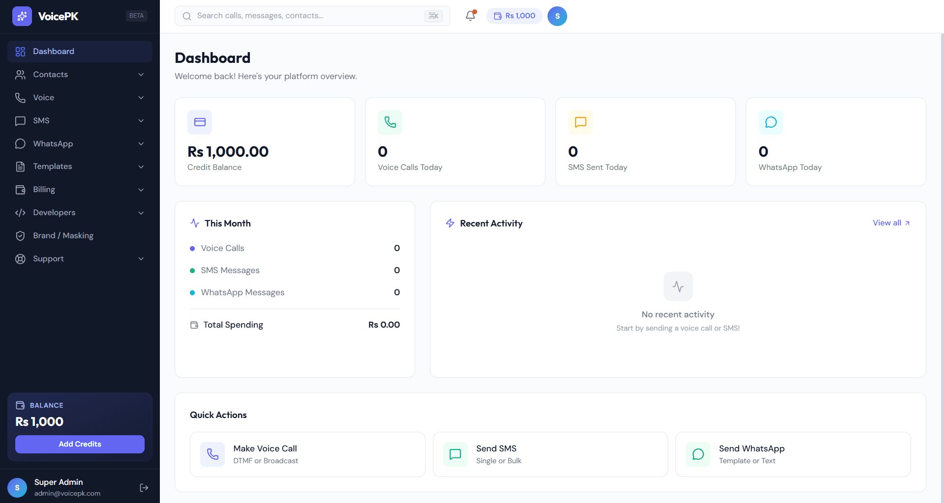 VoicePK, Web App by Tkist
